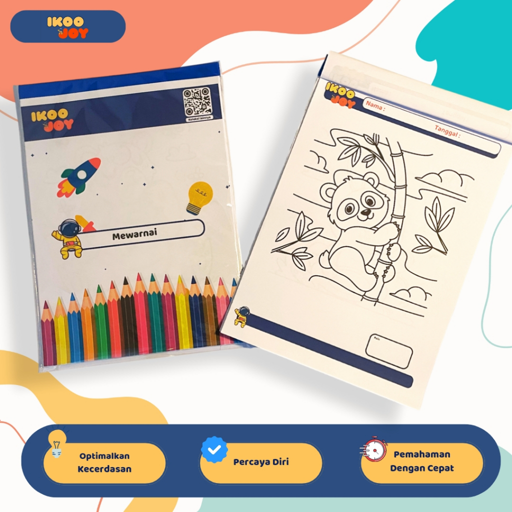 

Buku Anak Mewarnai Buku Gambar JoyDrawing Ikoojoy Mewarnai anak buku mewarnai full color mewarnai