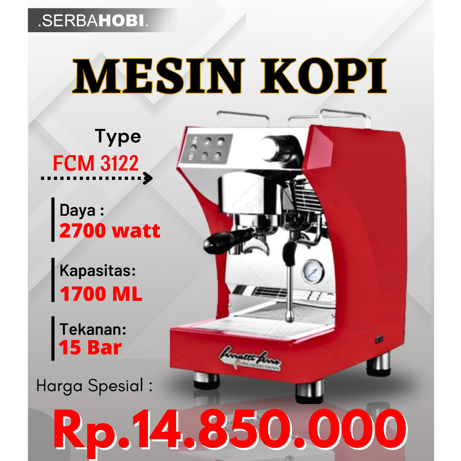 Espresso Machine / Mesin Kopi Espresso FCM 3122