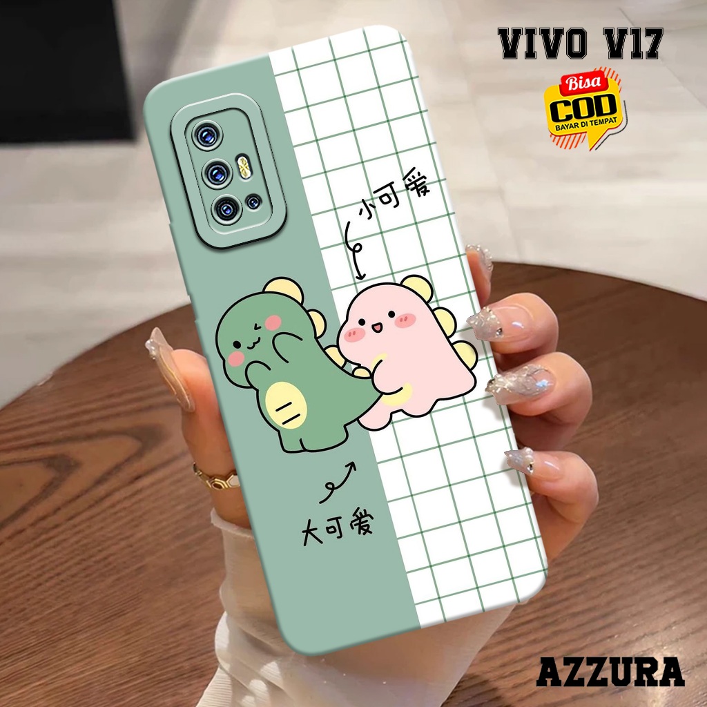 AZZURA - Case Vivo V17 - Fashion Case Kartun - Softcase Vivo V17 - Casing Hp Vivo V17 - Kasing Hp Vi
