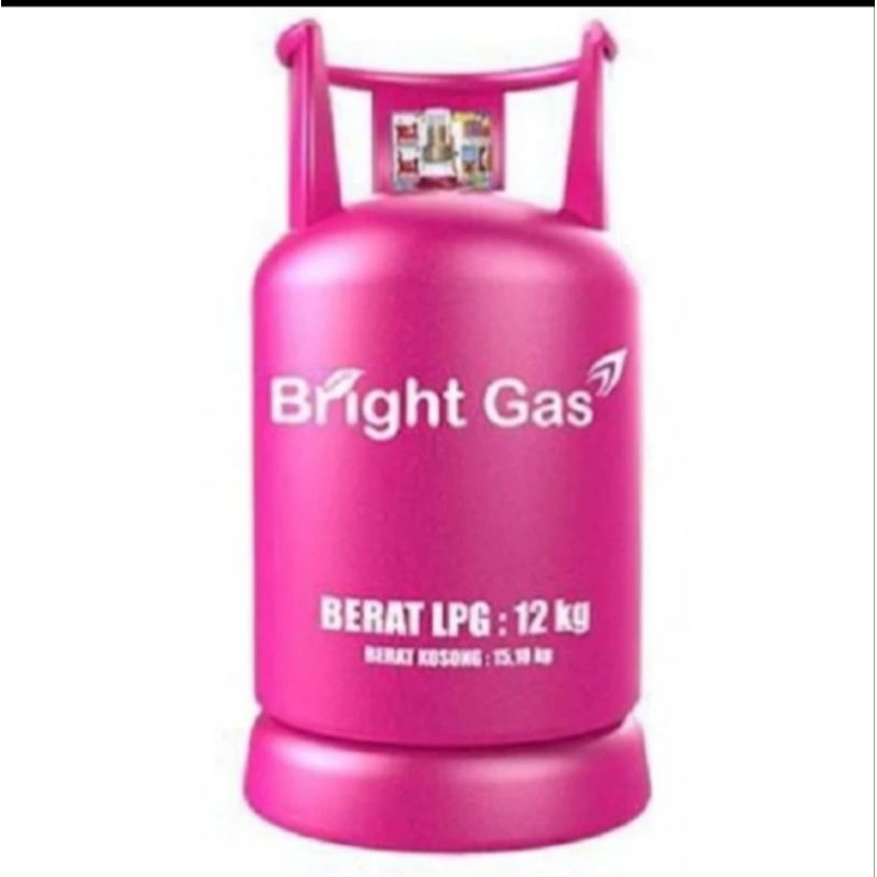 Tabung gas elpiji kosong pink 12kg
