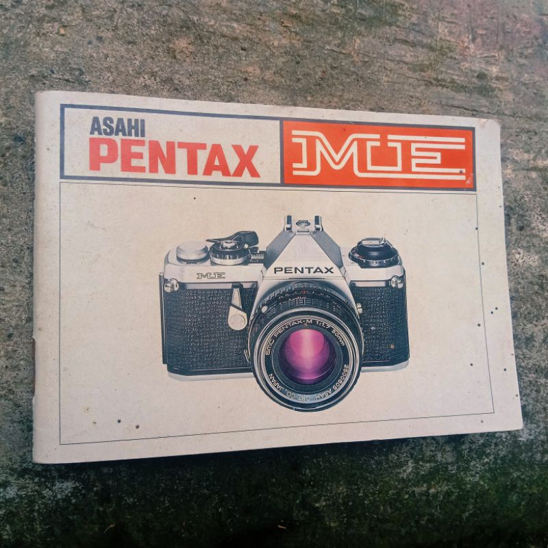 BUKU PANDUAN KAMERA VINTAGE ASAHI PENTAX LAWASAN
