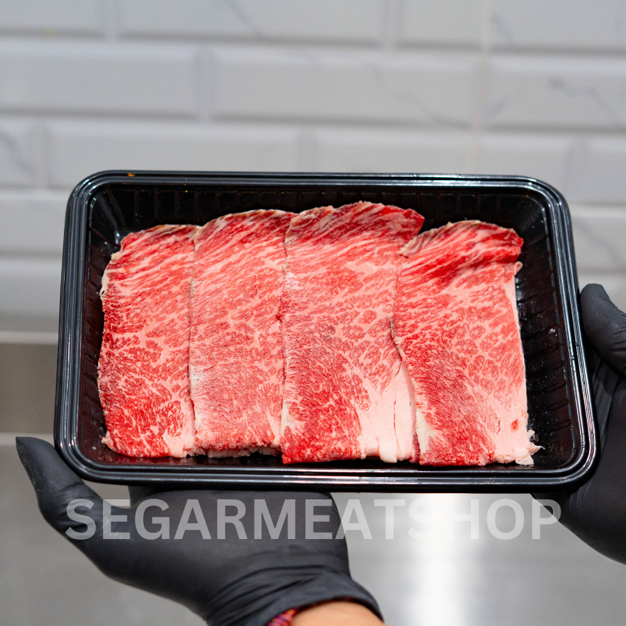 

AUS Wagyu Chuckroll Mb7+ - Shabu Cut