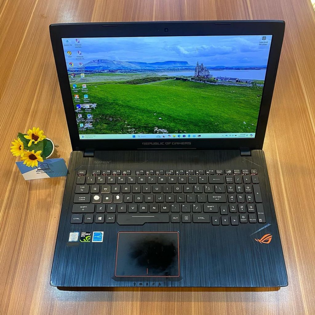 ASUS ROG STRIX I7 GEN 7 RAM 8GB + HDD 500GB I BEKAS/SECOND