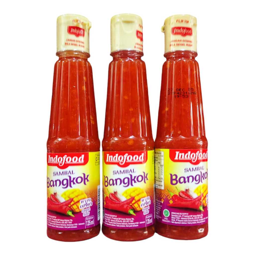 

Indofood Saus Sambal Bangkok Saos Asam Manis 135 ml Nisadkc