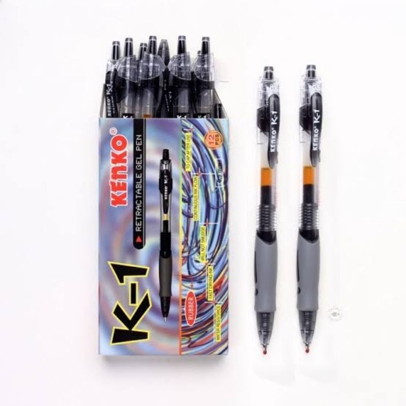 

Bolpoint Gel Kenko K-1 Biru/Hitam
