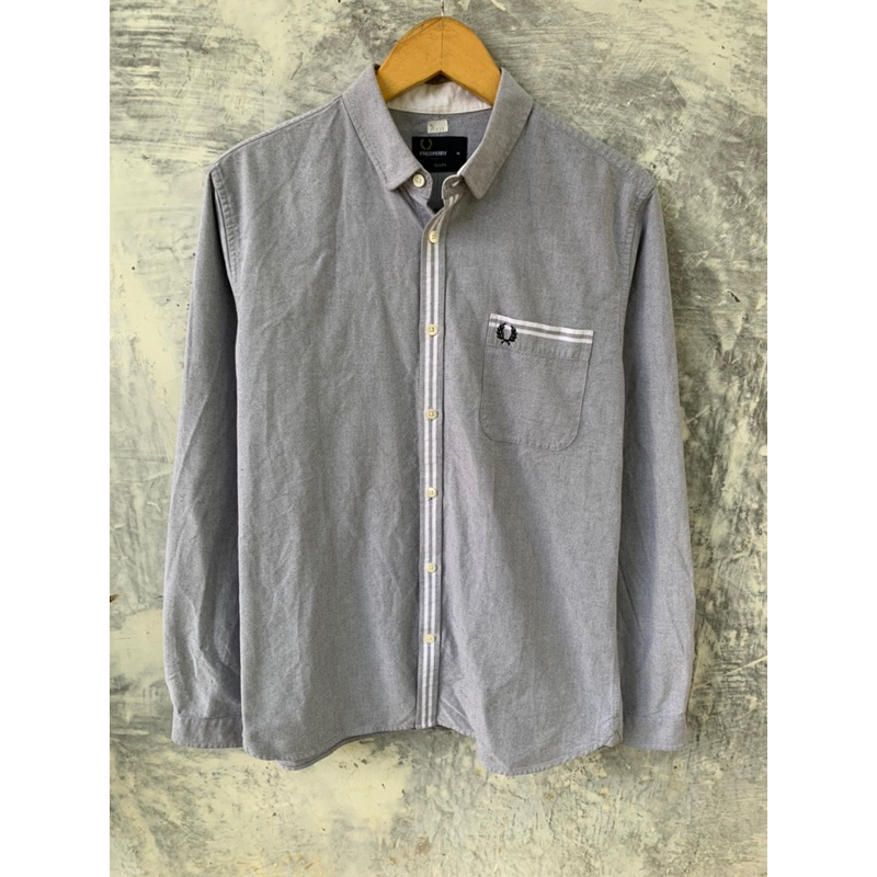 Kemeja Fred Perry Second Original | Fred Perry Original | Fred Perry oxford shirt