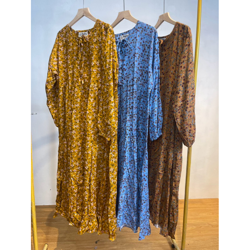 Diandra Midi by nafra #midi motif #midi batik #midi cantik