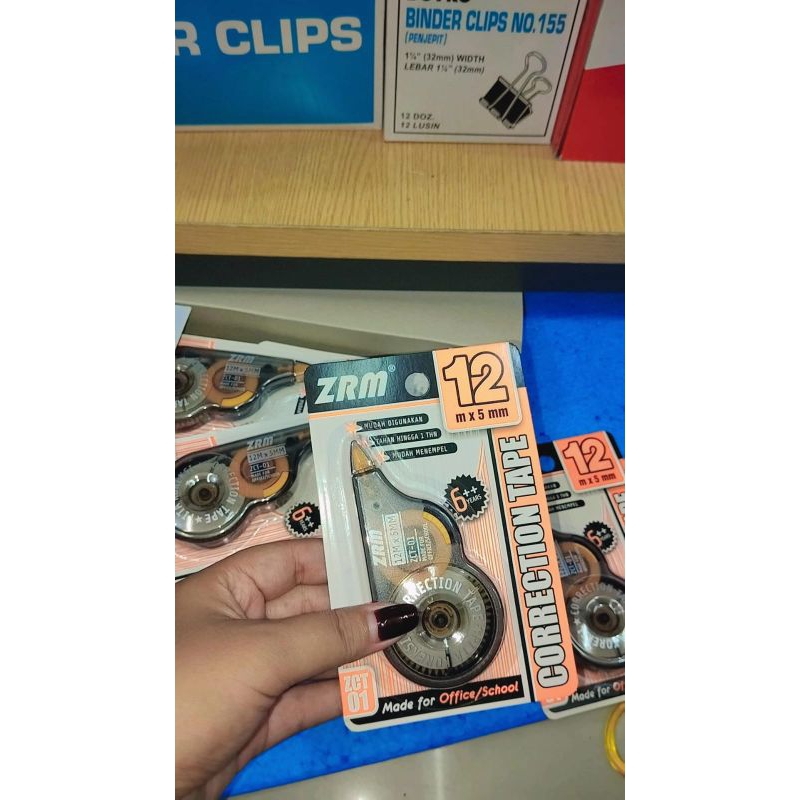 

Correction tape zrm 12mx5mm