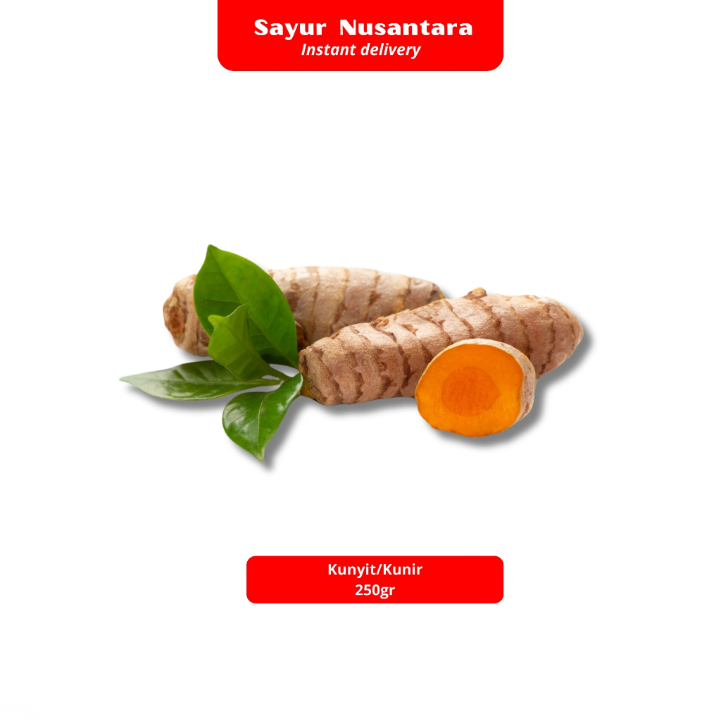 

Kunyit/kuning 250gr - Sayur Nusantara