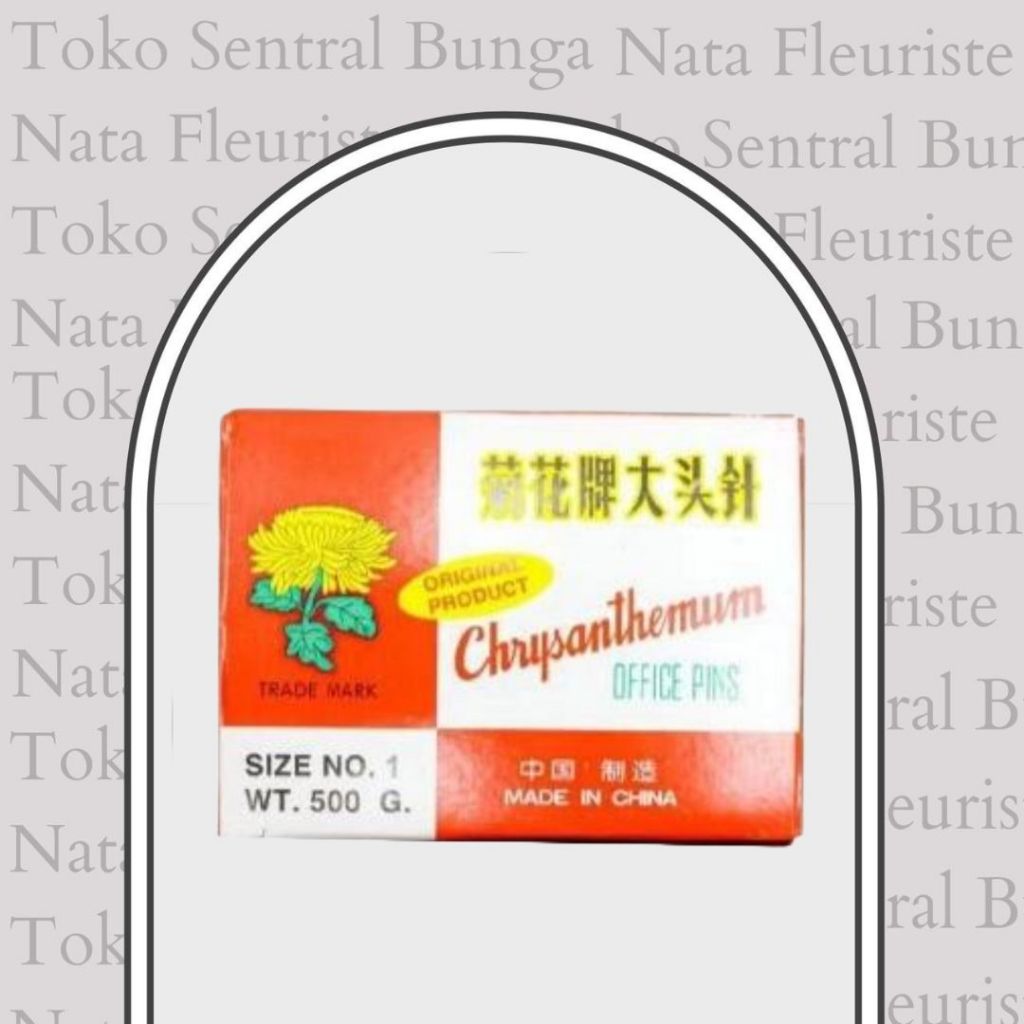 

Jarum Paku Polos / Jarum Pentul Seruni / Office Pins Chrysanthemum Eceran 1 BOX KECIL