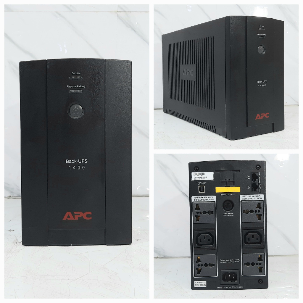 Termurah UPS APC 1400 INCLUDE 2 BATERAI NEW