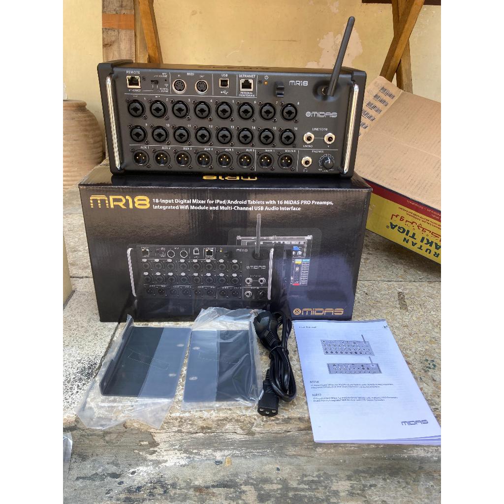 Mixer Digital Midas MR18 18 input digital mixer midas mr18 mr 18 MR18 MR18 MIDAS MR 18 MIDASMR18 MID