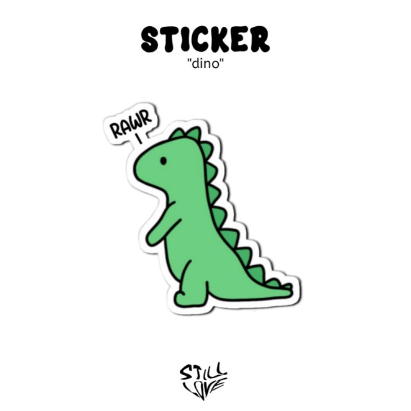 

Bisa COD|stiker dino|stiker tumblr|stiker laptop|stiker aesthetic|stiker helm|stiker case