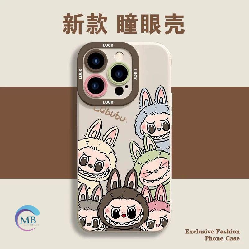 SS955 Silikon Case Labubu Monster Softcase Casing Hp For OPPO A59 F1S A60 A74 A78 A83 A5 A9 2020 A76
