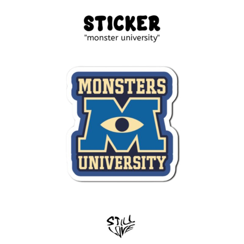 

Bisa COD|monster university|stiker tumblr|stiker laptop|stiker aesthetic|stiker helm|stiker case