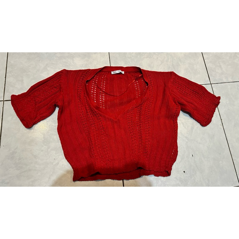 Baju rajut Zara preloved