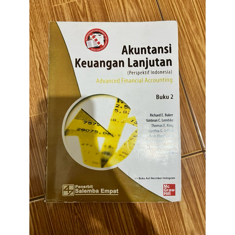 

Akuntansi Keuangan Lanjutan - Buku 2 - Richard E. Baker