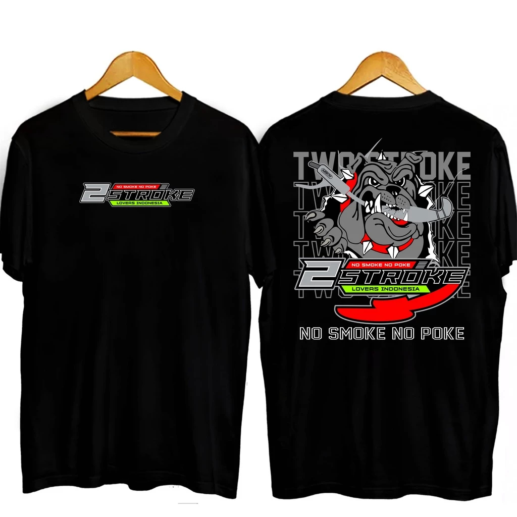 KAOS 2 STROKE PITBULL TWO STROKE INDONESIA BIG SIZE JUMBO