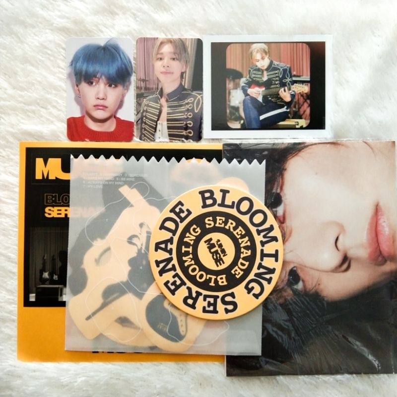 Official Photocard PC BTS Yoongi Vinyl Her Sunyun suga manyun Jimin Muse Serenade