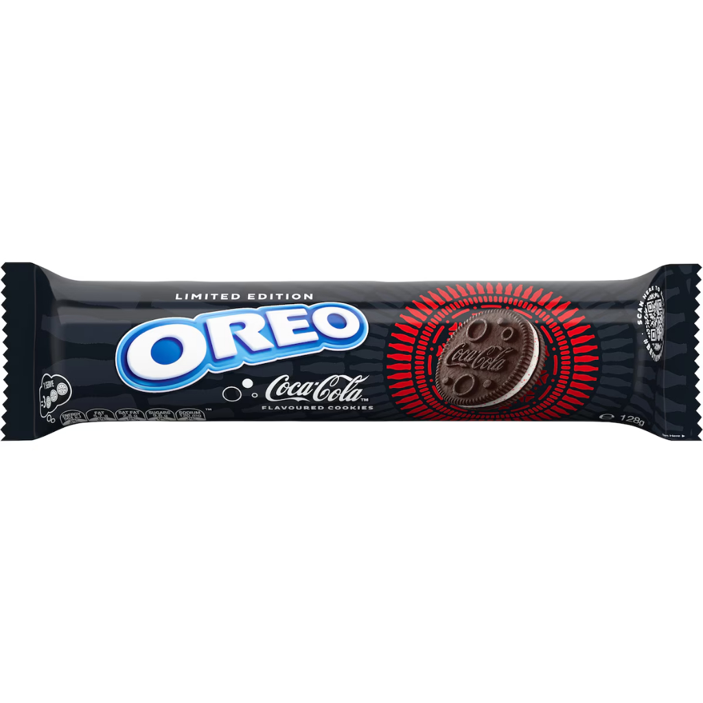 

Oreo Coca - Cola Flavoured Cookies 128g Australia