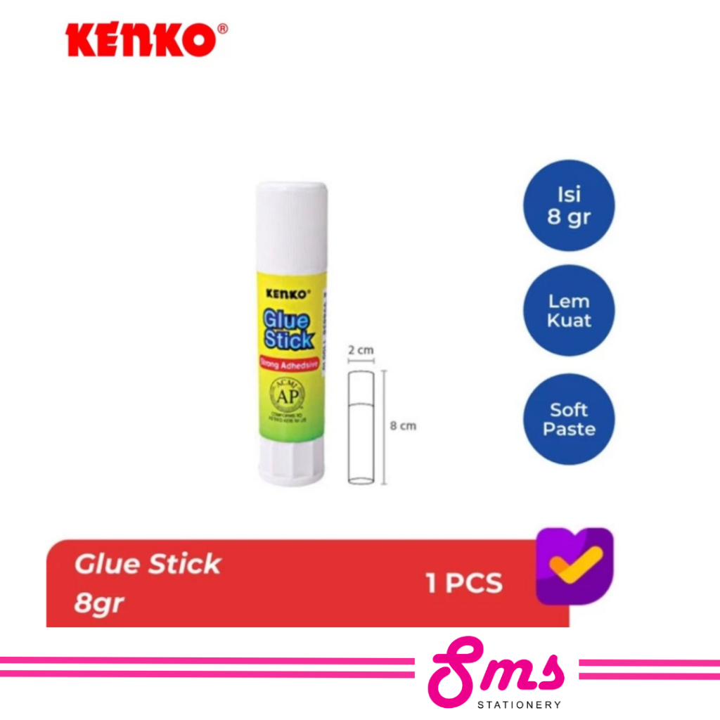 

Kenko Lem Stik / Glue Stick 8 Gr