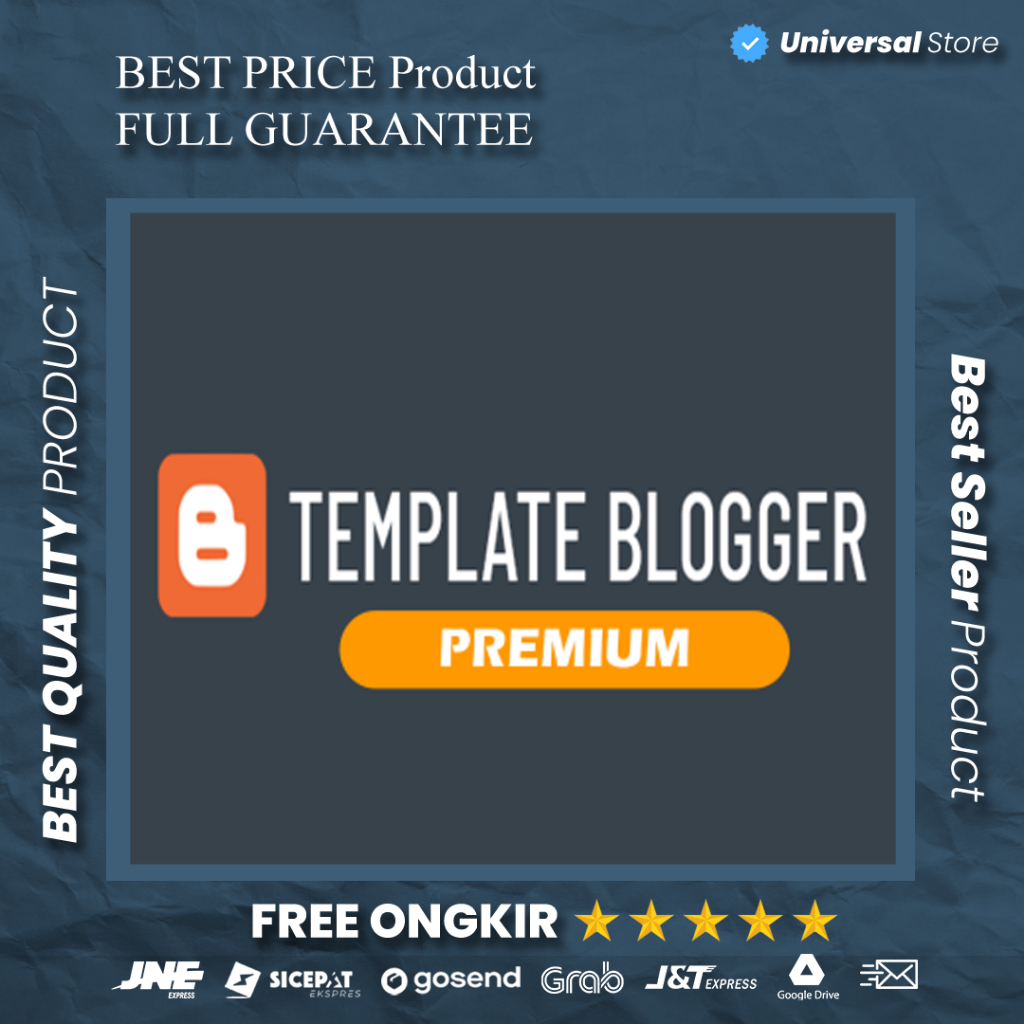 Koleksi 500+ Premium Blogger Template Blogspot Blog