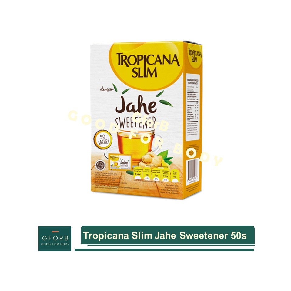 

Tropicana Slim Jahe Sweetener 50s