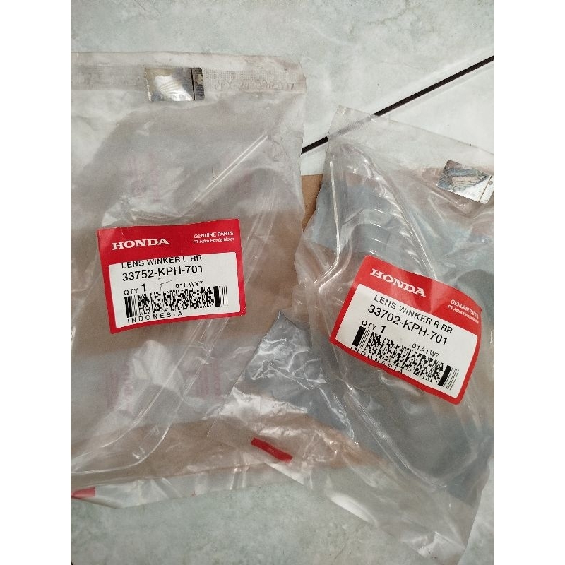 mika lampu sein sen belakang supra x 125 asli original 33752-KPH-701 33702-KPH-701