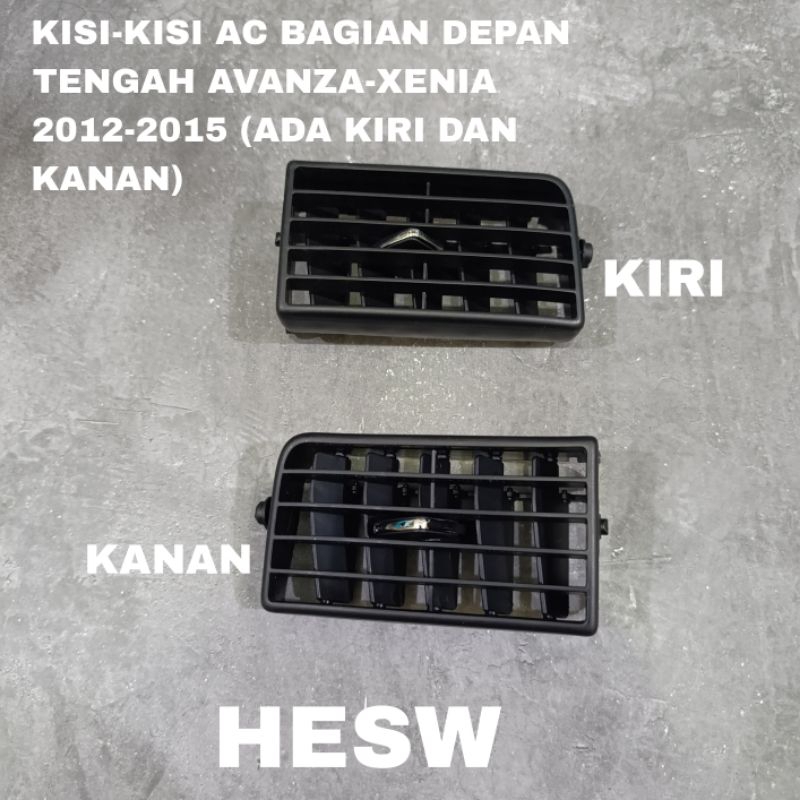 Kisi Kisi Ac Bagian Tengah Depan Avanza-Xenia 2012-2015