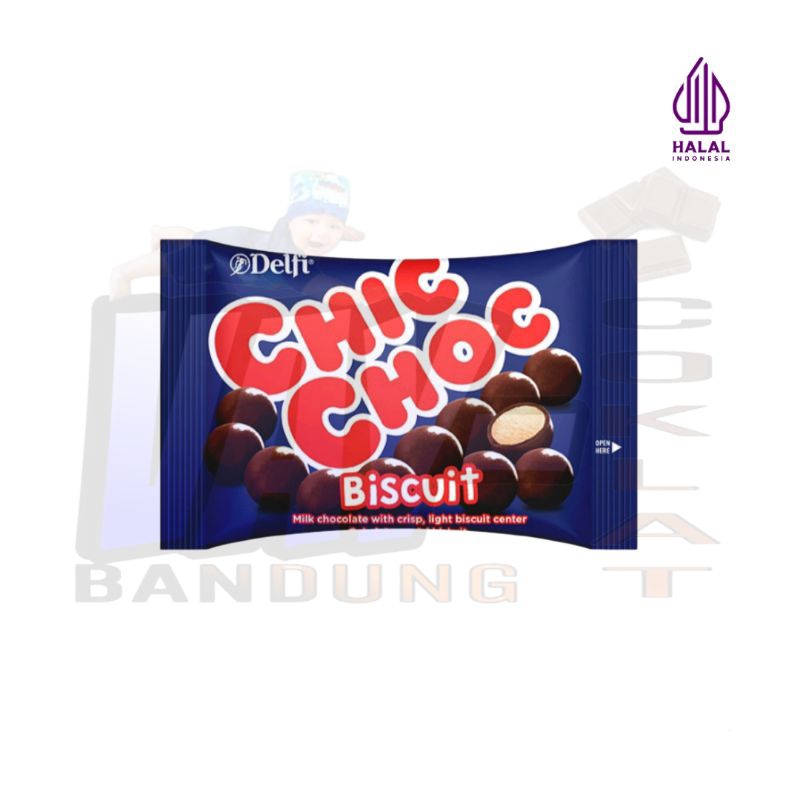 

DELFI CHIC-CHOC BISKUIT 40GR X1PCS EXP 2025