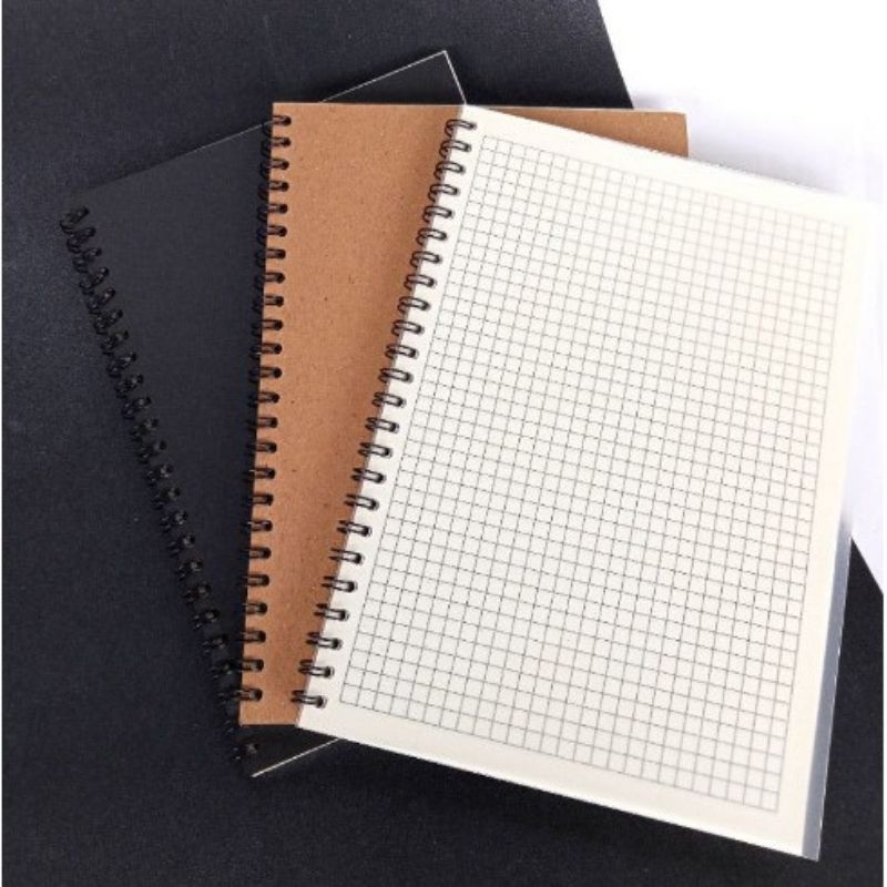 

NOTEBOOK/JURNAL HVS 100 GSM GRID/KOTAK2#DOTTED/TITIK2 #BLANK/POLOS