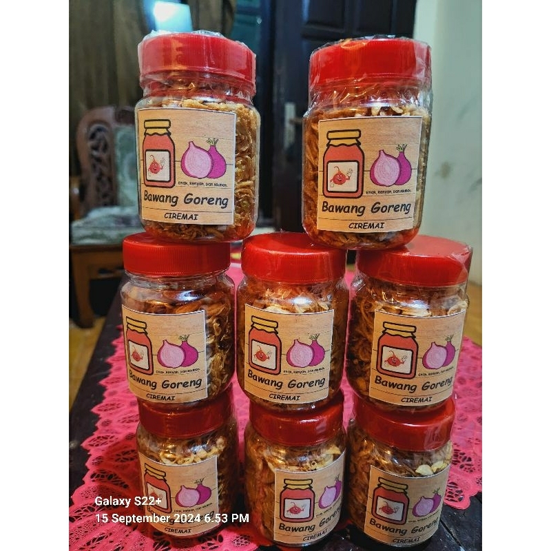 

Bawang Goreng / Bawang Merah Goreng / Bawang Goreng Sumenep / Bawang Goreng Renyah Gurih Enak Kriuk / Bawang Goreng Asli Original