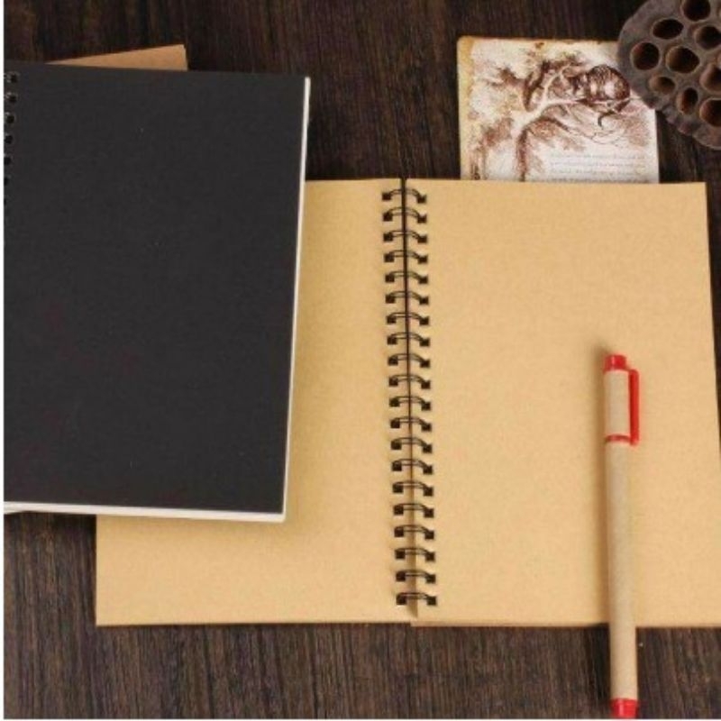

BUKU SKETSA / SKETCHBOOK / SKETCHBOOK A5 BROWN / SKETCH BOOK PAPER