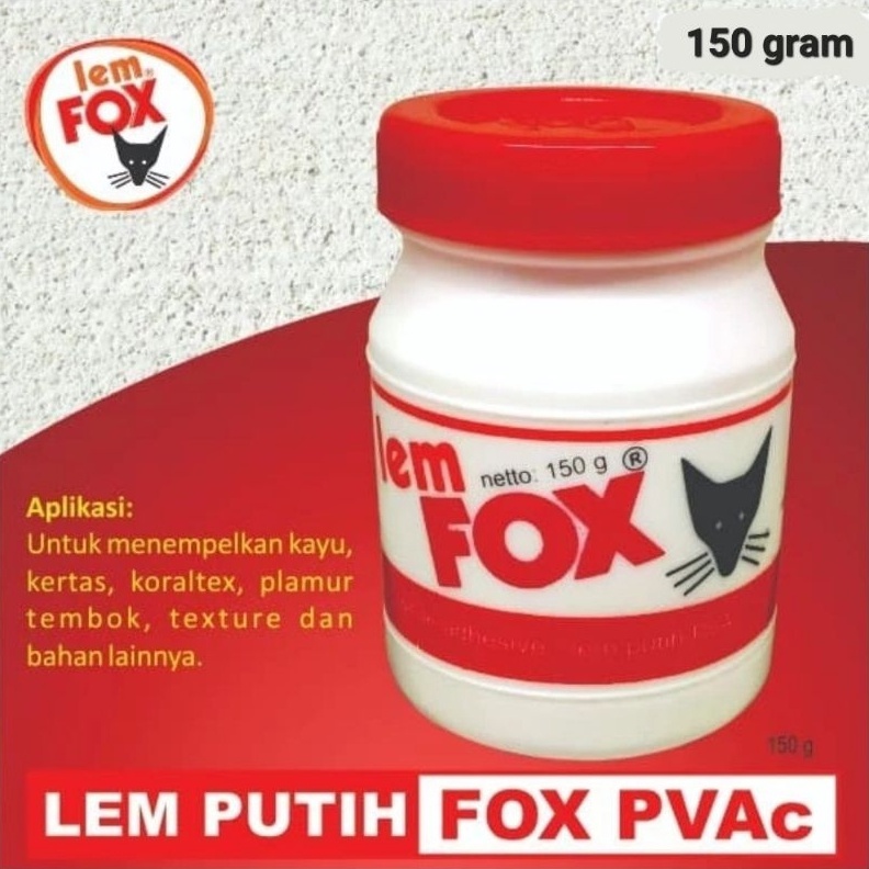 

Diskon 2 Belanja Lem FOX Putih Lem Kayu PVAC Botol 15 gram A49