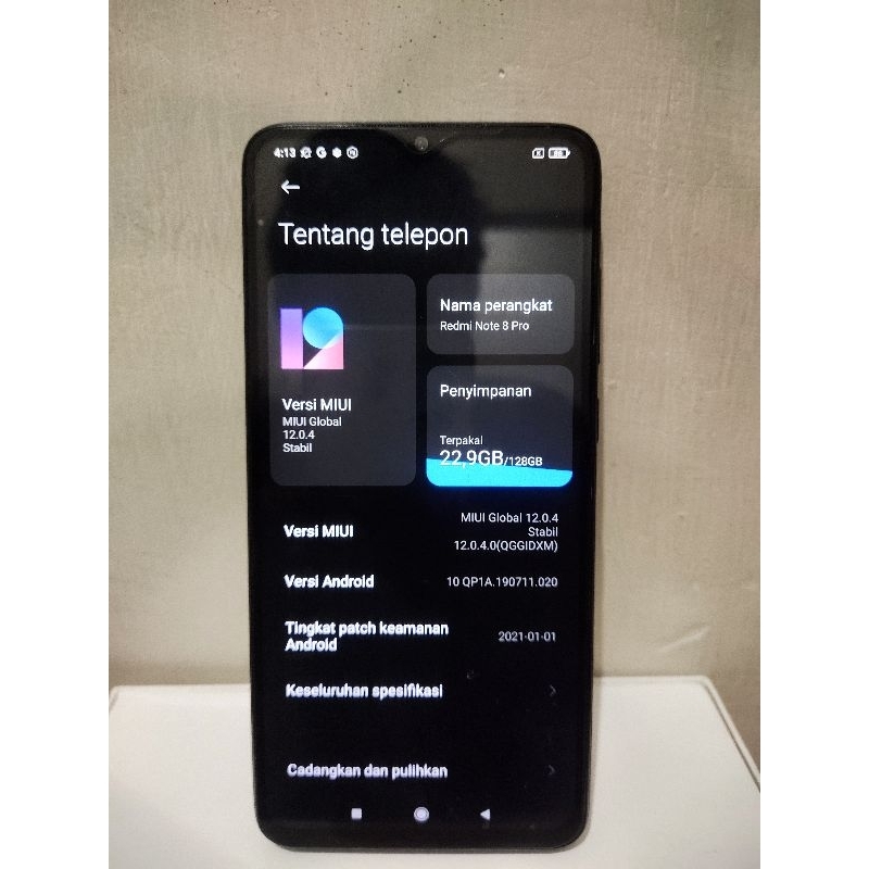 xioami redmi note 8 pro 6/128