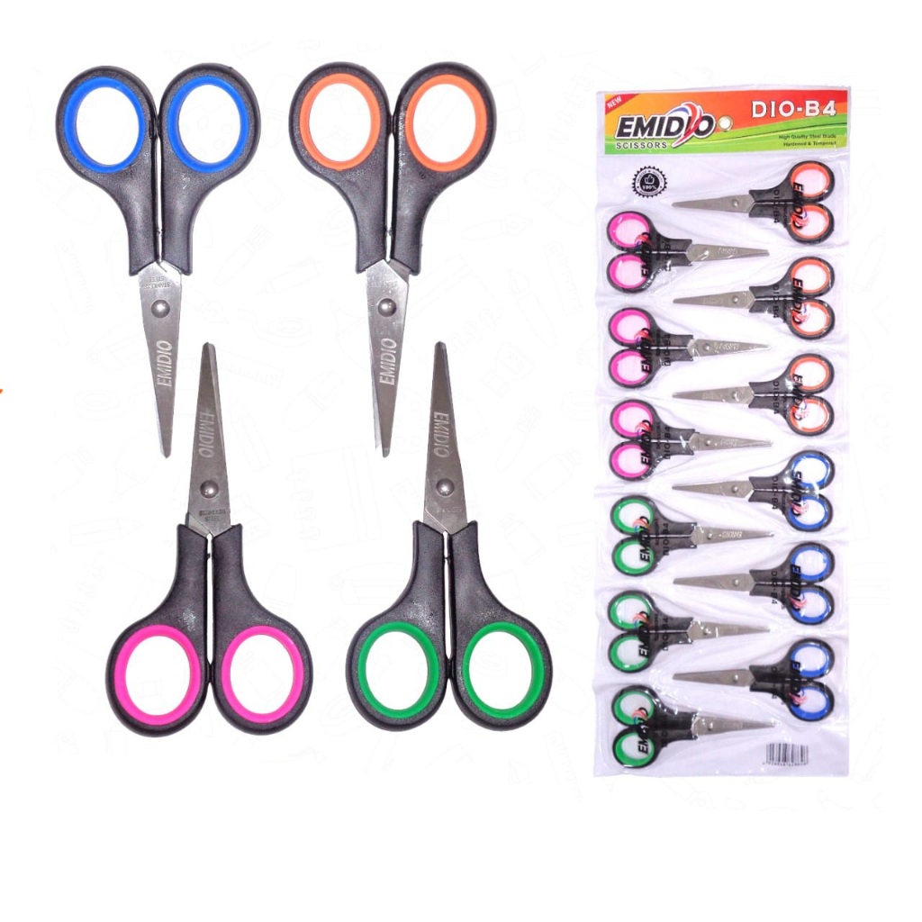 

1 LSN / 12 PCS Gunting Emidio DIO-B4 Renteng (Uk. Kecil)