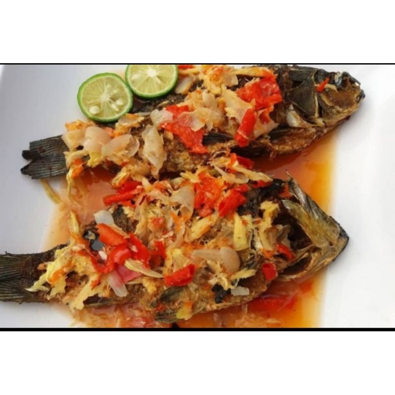 

PECAK IKAN MAS KHAS BETAWI