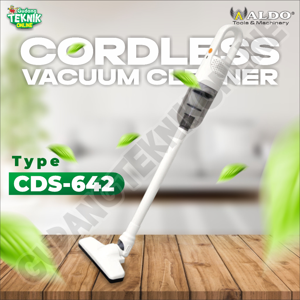 Cordless Vacuum Cleaner ALDO CDS-642 11V / Penyedot Debu Baterai ALDO CDS642 Vacum Cleaner Battery C