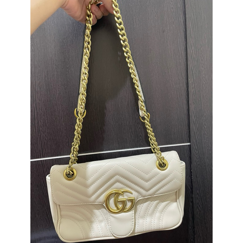 preloved tas gc kw putih