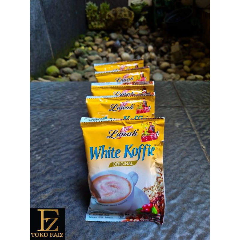 

Kopi Luwak White Coffe Original renceng isi 10 sachet