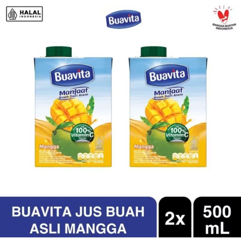 

Buavita mangga 500ml exp 2025 PROMO!!!