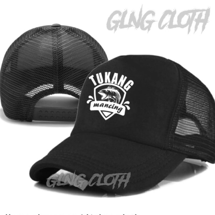 Harga Merakyat  Topi Tukang Mancing Trucker Jaring  Topi Tukang Mancing