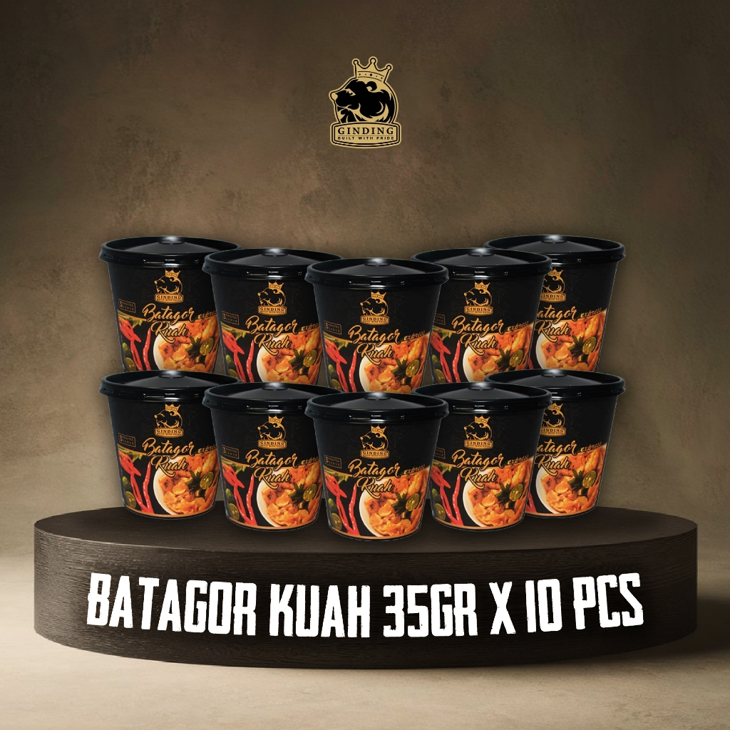 

Reyners X Ginding Batagor Kuah Jajanan Khas Sunda/35 gr/paket isi 10 pcs
