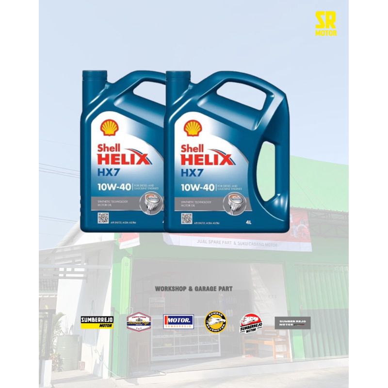 Oli Mobil Shell HX7Plus