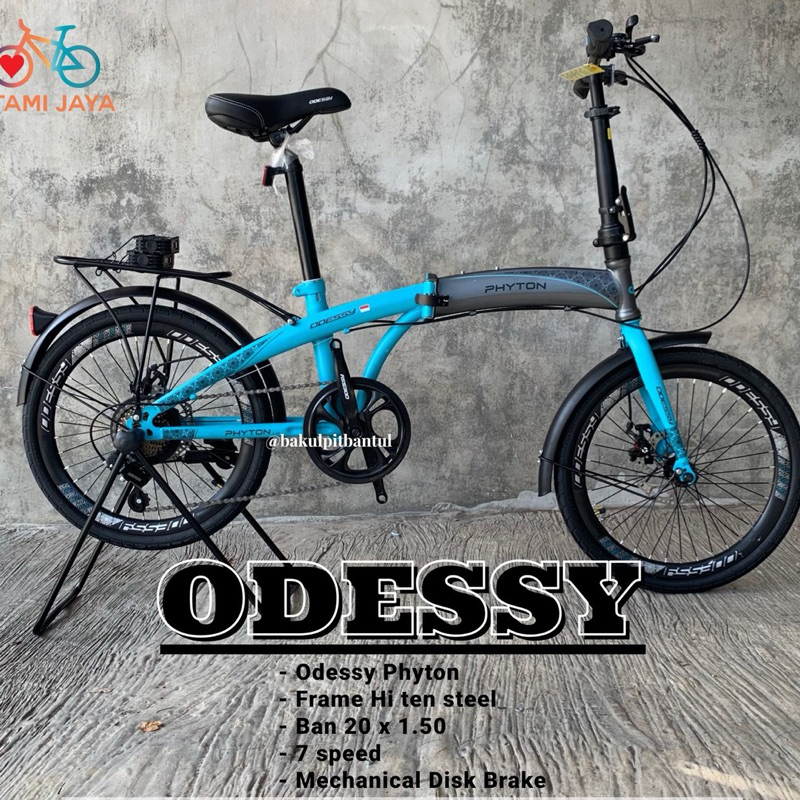 Sepeda Lipat 20 Odessy phyton | Sepeda Lipat Odessy Phyton