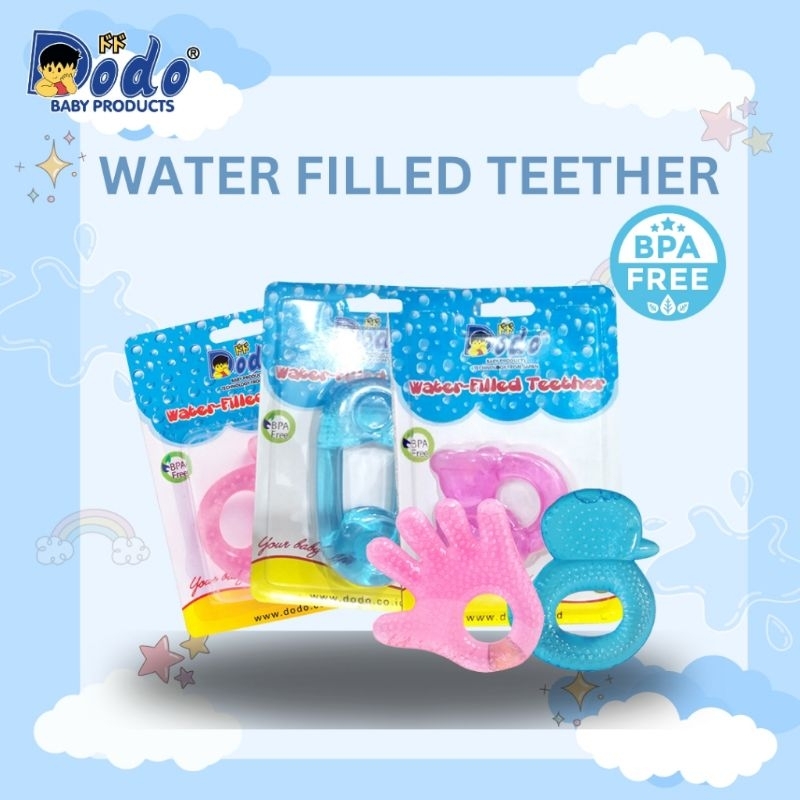 Dodo Water field teether /gigitan bayi bermotif isi air