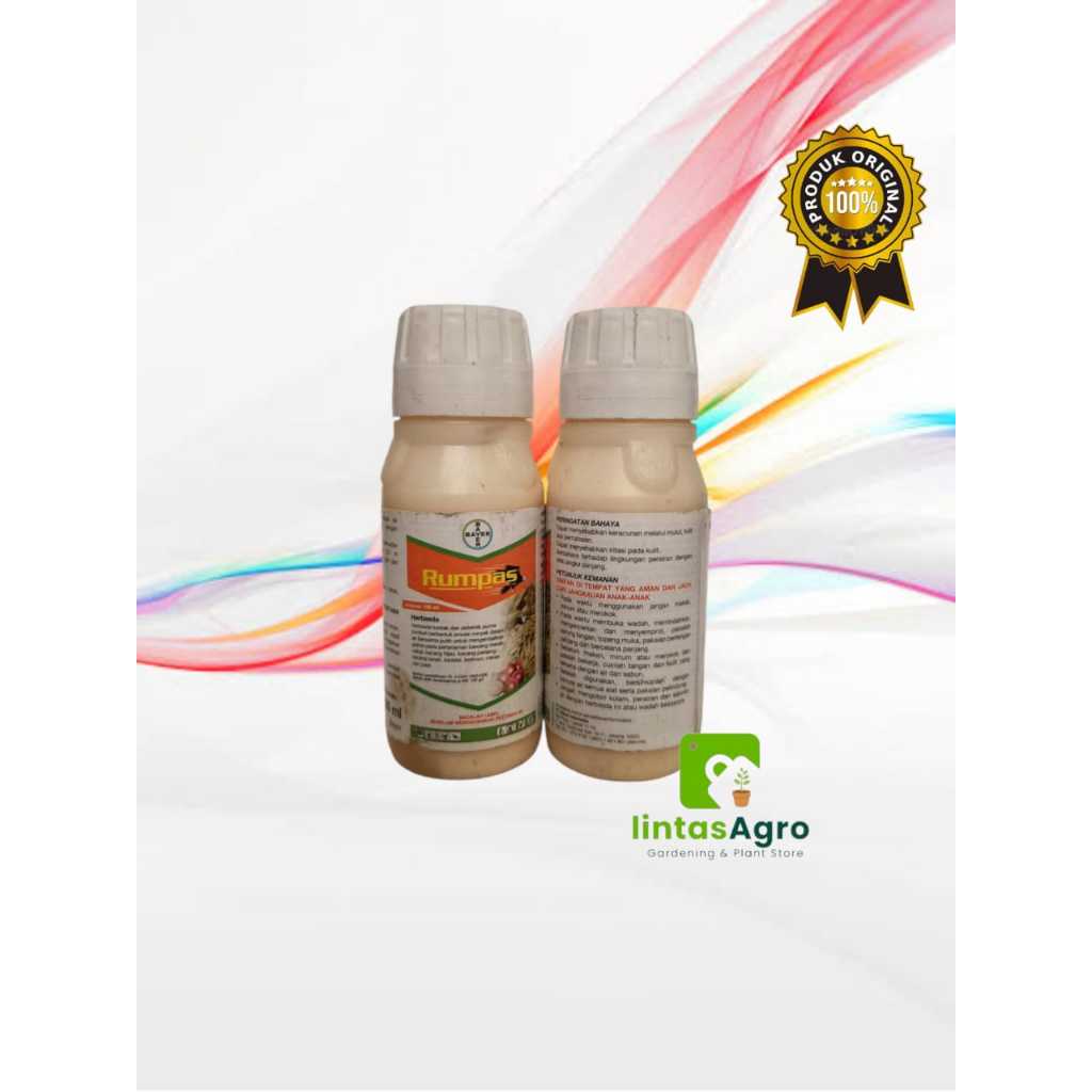 HERBISIDA SELEKTIF PADI RUMPAS 110 EW @100ml - MENGATASI RUMPUt TEKIAN DAN JAWAN PADA PADI