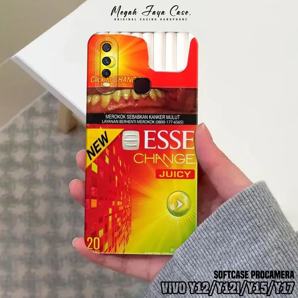Casing Hp VIVO Y12/Y15/Y17 - Case VIVO Y17/Y15/Y12 Motif ESS - Case Terbaru - Mika Hp - Cover Hp - K