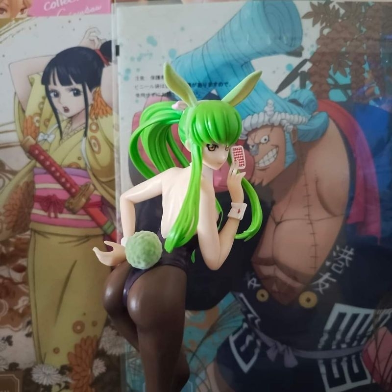 Code Geass C.C Lelouch Bunny Figure Espresto Bandai (BIB)