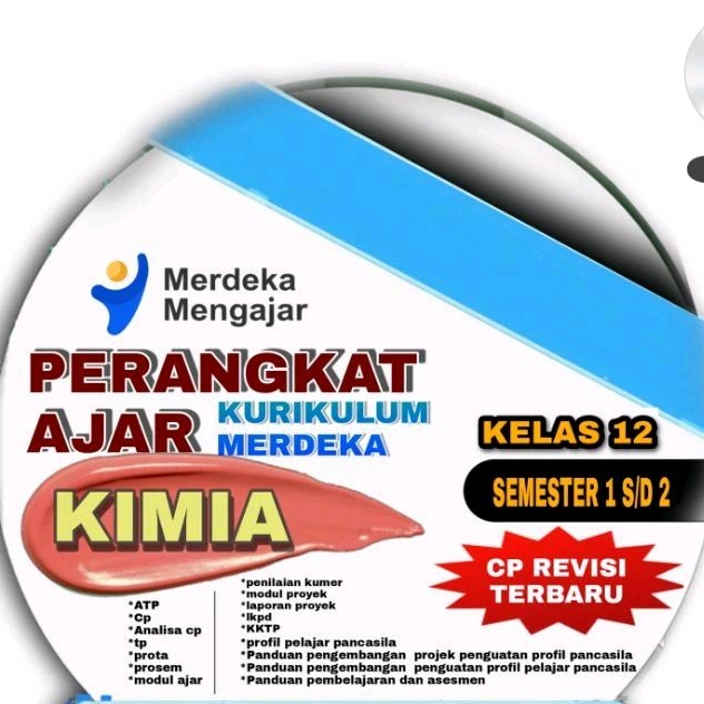PERANGKAT AJAR KIMIA  KELAS 12 SMA KURIKULUM MERDEKA BELAJAR | modul ajar, rpp